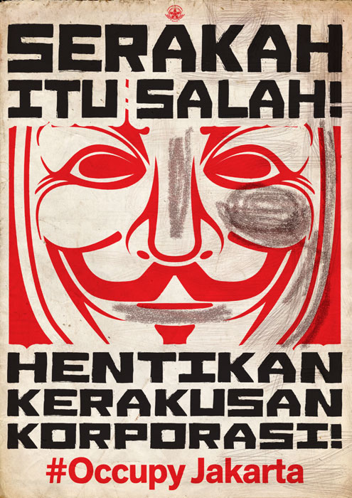 #Occupy Jakarta: Serakah Itu Salah!
